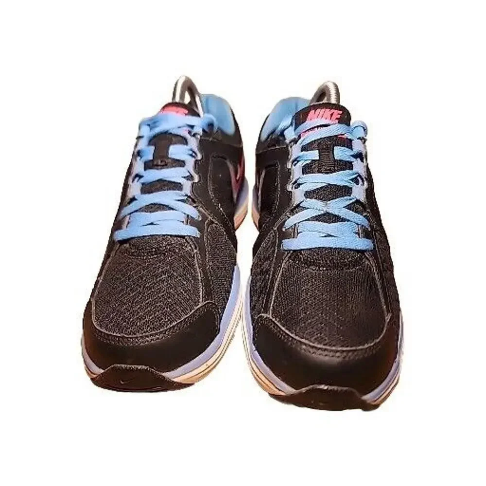 Nike Dual Fusion Women's Running Shoes Black Blue Pink Size 8.5 657498-003